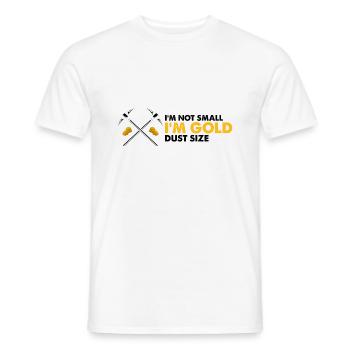 Gold Digger Gold Panning Gold Mining Designs - Men's T-Shirt - white - Front - AI Model Male 178 dark (178cm)