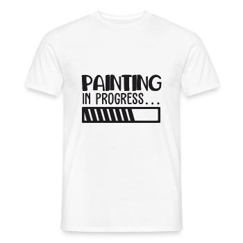 Maler und Lackierer, der Beste und Nervigste Beruf - Männer T-Shirt - Weiß - Vorne - AI Model Male 178 dark (178cm)
