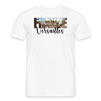 Souvenir Reise Versailles Frankreich - Männer T-Shirt - Weiß - Vorne - AI Model Male 178 dark (178cm)