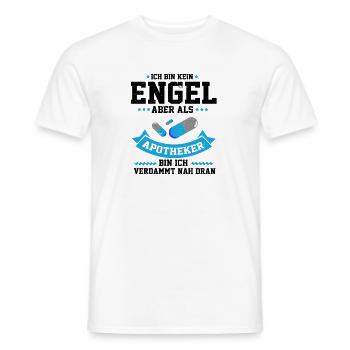 Apothekerin - Männer T-Shirt - Weiß - Vorne - AI Model Male 178 dark (178cm)