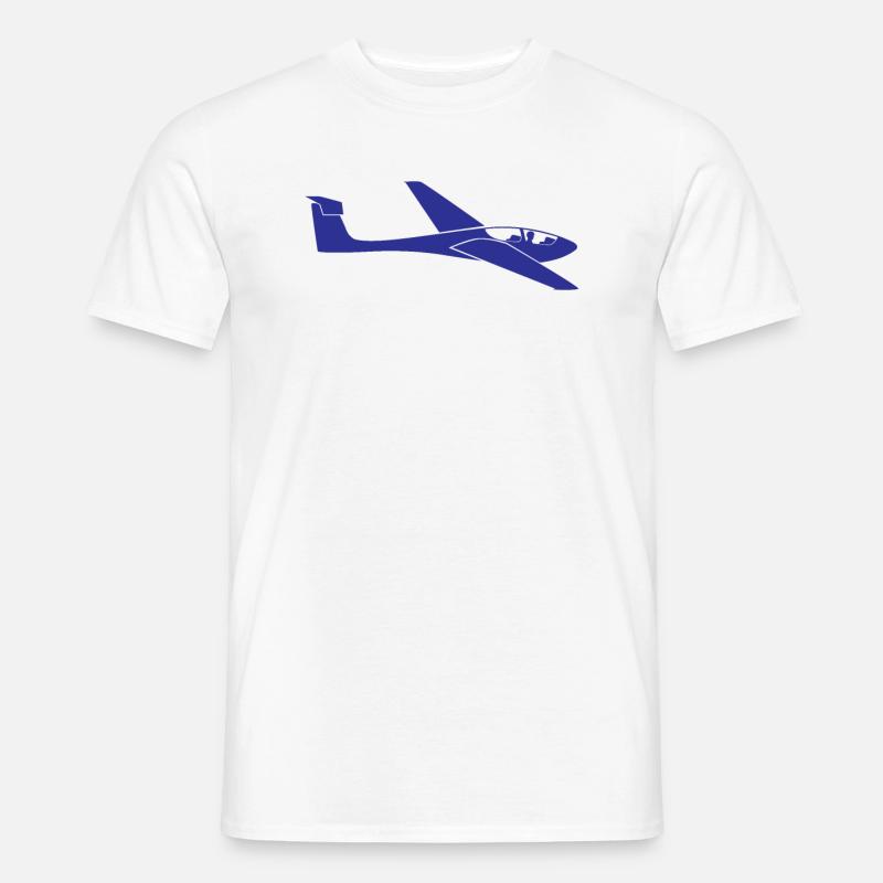 Glider Glider Pilot Airplane Gift - Men’s T-shirt - white