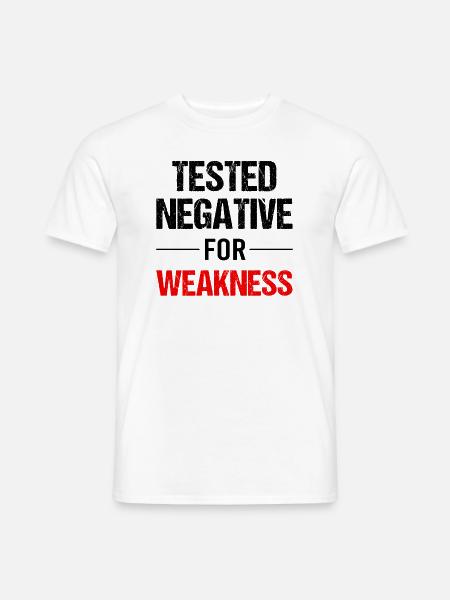 Résistance : Faiblesse indétectable - T-shirt homme - blanc