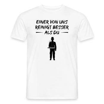 Maître de la pureté - T-shirt homme - blanc - Devant - AI Model Male 178 dark (178cm)