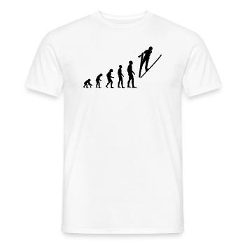 Gift for Jump Story Fans - Men's T-Shirt - white - Front - AI Model Male 178 dark (178cm)