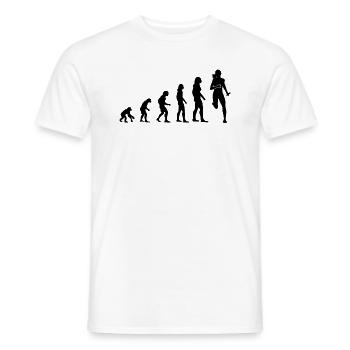 Elegance in Running - Relay Runner Power - Men's T-Shirt - white - Front - AI Model Male 178 dark (178cm)