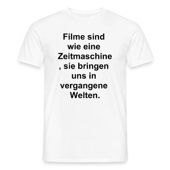 Movie-Magic - Männer T-Shirt - Weiß - Vorne - AI Model Male 178 dark (178cm)