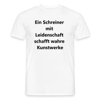 Kreative Geschenkideen - Männer T-Shirt - Weiß - Vorne - AI Model Male 178 dark (178cm)