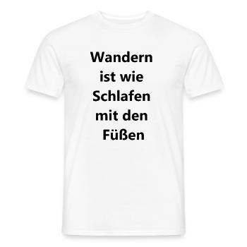Sleepwalker Gift - Men's T-Shirt - white - Front - AI Model Male 178 dark (178cm)