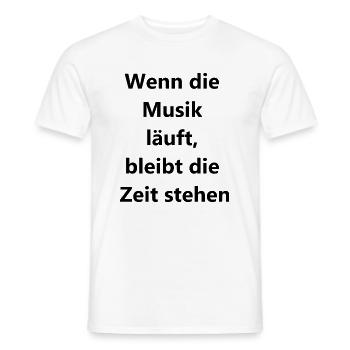 Timeless Gift - Men's T-Shirt - white - Front - AI Model Male 178 dark (178cm)