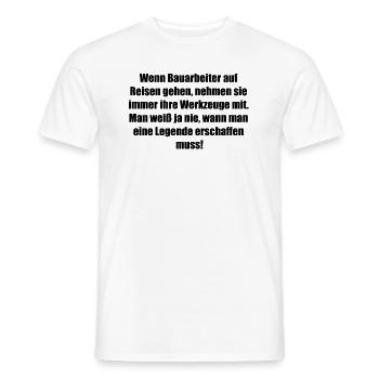 Legendary gift idea - Men's T-Shirt - white - Front - AI Model Male 178 dark (178cm)