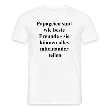 Personalisiertes Geschenk für deinen Kumpel - Männer T-Shirt - Weiß - Vorne - AI Model Male 178 dark (178cm)