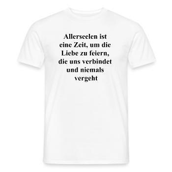 Ewige Liebe Geschenk - Männer T-Shirt - Weiß - Vorne - AI Model Male 178 dark (178cm)