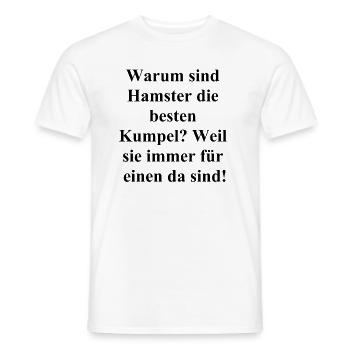Dankbarkeitsgeschenk für den besten Kumpel - Männer T-Shirt - Weiß - Vorne - AI Model Male 178 dark (178cm)