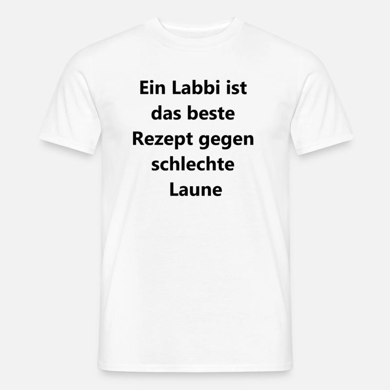 Labrador Love Geschenk - Männer T-Shirt - Weiß