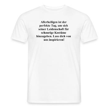 Spooky Gift Set - Men's T-Shirt - white - Front - AI Model Male 178 dark (178cm)