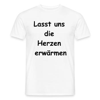 Frohes Fest Geschenk - Männer T-Shirt - Weiß - Vorne - AI Model Male 178 dark (178cm)
