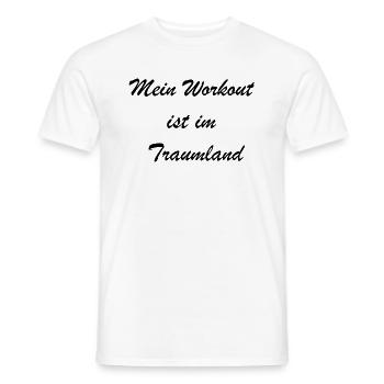 Cadeau détente onirique - T-shirt homme - blanc - Devant - AI Model Male 178 dark (178cm)
