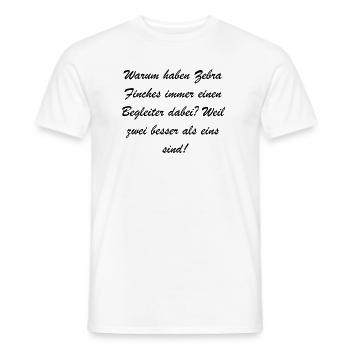 Cadeau d’accompagnement de diamants mandarins - T-shirt homme - blanc - Devant - AI Model Male 178 dark (178cm)