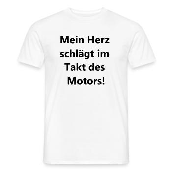 Mécanicien passionné - grand cadeau - T-shirt homme - blanc - Devant - AI Model Male 178 dark (178cm)