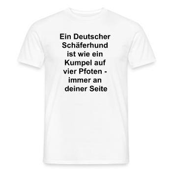 Mein bester Kumpel Geschenk - Männer T-Shirt - Weiß - Vorne - AI Model Male 178 dark (178cm)
