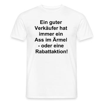 Personalized gifts for your loved ones - Men's T-Shirt - white - Front - AI Model Male 178 dark (178cm)