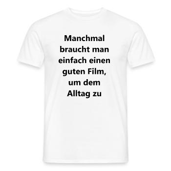 A gift for the soul - Men's T-Shirt - white - Front - AI Model Male 178 dark (178cm)