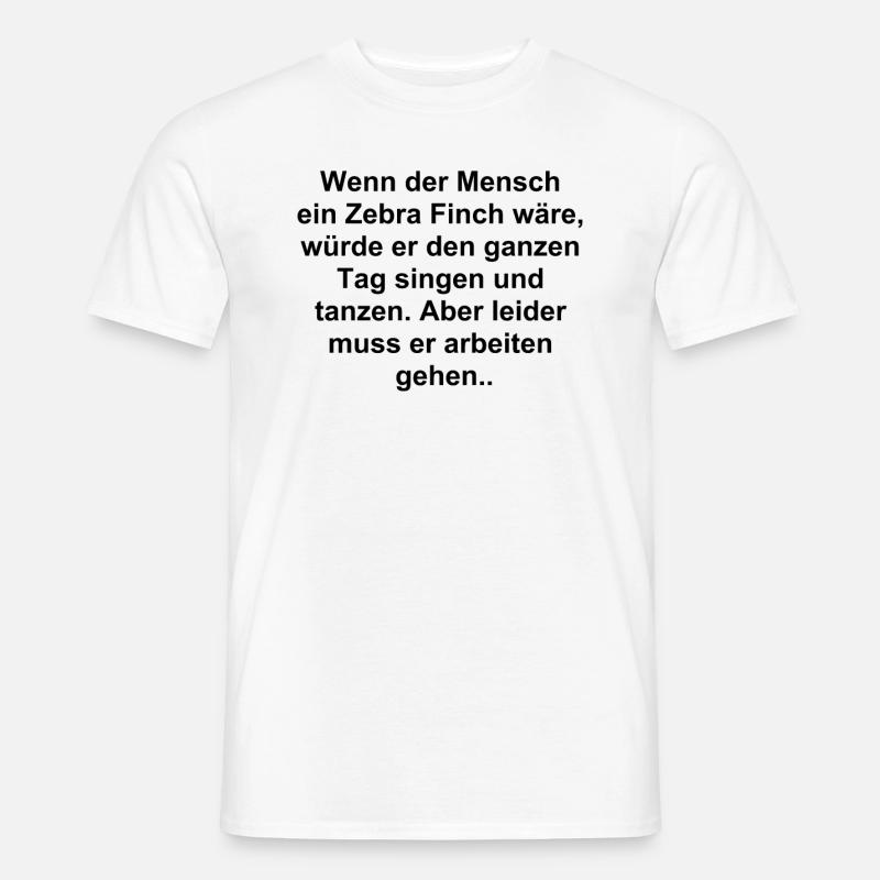 Workaholic Geschenk - Männer T-Shirt - Weiß
