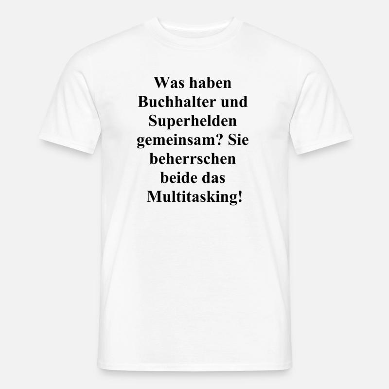Don pour comptable - T-shirt homme - blanc