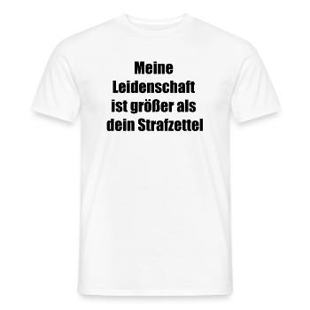 Cadeau de policier drôle - T-shirt homme - blanc - Devant - AI Model Male 178 dark (178cm)