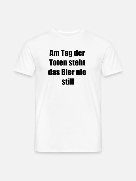 Allerseelen Geschenk - Männer T-Shirt - Weiß