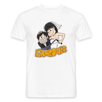 Jeu sur cadeau drôle de mariage - T-shirt homme - blanc - Devant - AI Model Male 178 dark (178cm)