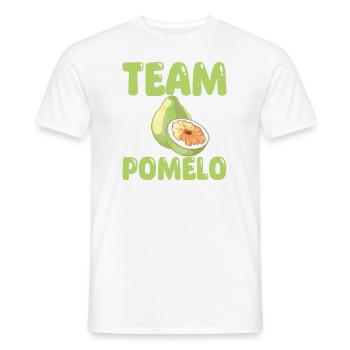 Team Pomelo - Männer T-Shirt - Weiß - Vorne - AI Model Male 178 dark (178cm)