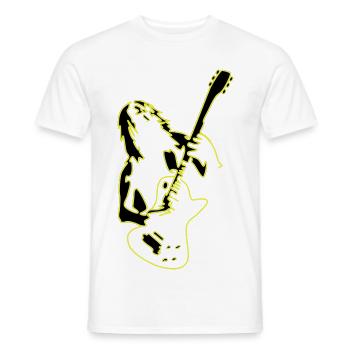 Rock' Roll is life ✔ - Männer T-Shirt - Weiß - Vorne - AI Model Male 178 dark (178cm)