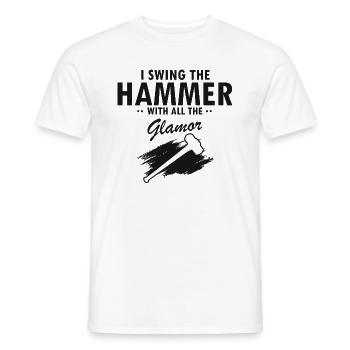 Hausabriss und Renovierungs Design - Männer T-Shirt - Weiß - Vorne - AI Model Male 178 dark (178cm)