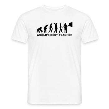 Lehrer - Männer T-Shirt - Weiß - Vorne - AI Model Male 178 dark (178cm)