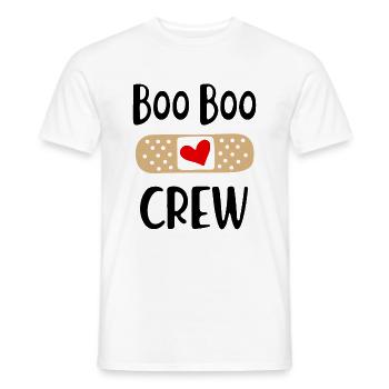 Boo Boo Crew - Männer T-Shirt - Weiß - Vorne - AI Model Male 178 dark (178cm)