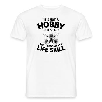 Schmutzige Gedanken Sauber Messer Messersammler - Männer T-Shirt - Weiß - Vorne - AI Model Male 178 dark (178cm)