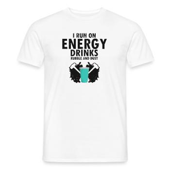 Démolition et rénovation de maisons - T-shirt homme - blanc - Devant - AI Model Male 178 dark (178cm)