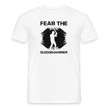 Hausabriss und Renovierungs Design - Männer T-Shirt - Weiß - Vorne - AI Model Male 178 dark (178cm)
