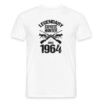 Conception de coyote pour les réacteurs de coyote - T-shirt homme - blanc - Devant - AI Model Male 178 dark (178cm)