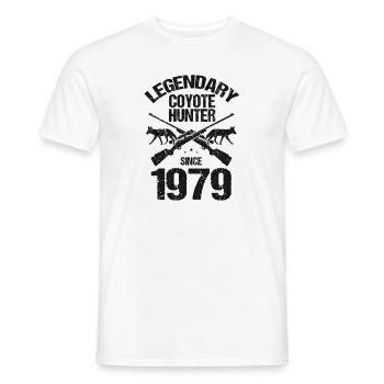 Conception de coyote pour les réacteurs de coyote - T-shirt homme - blanc - Devant - AI Model Male 178 dark (178cm)