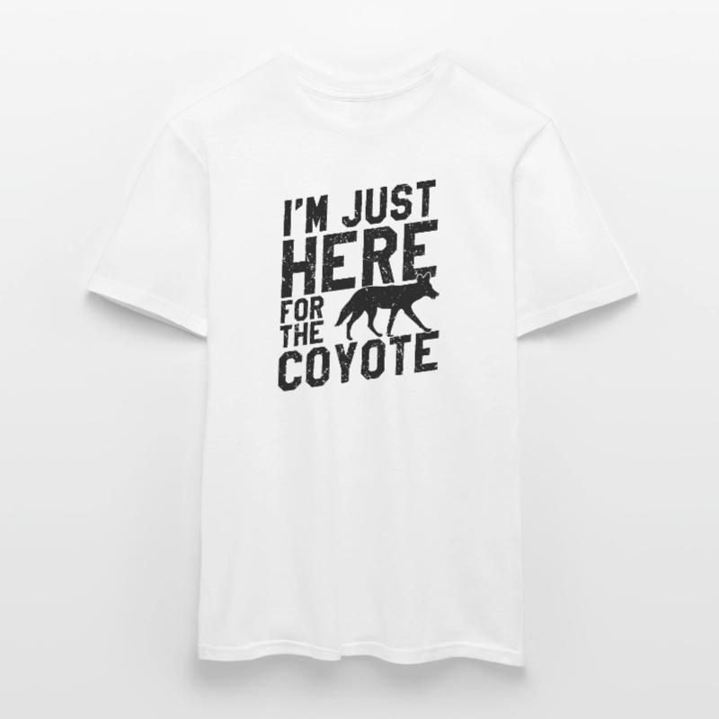Conception de coyote pour les réacteurs de coyote T-shirt homme