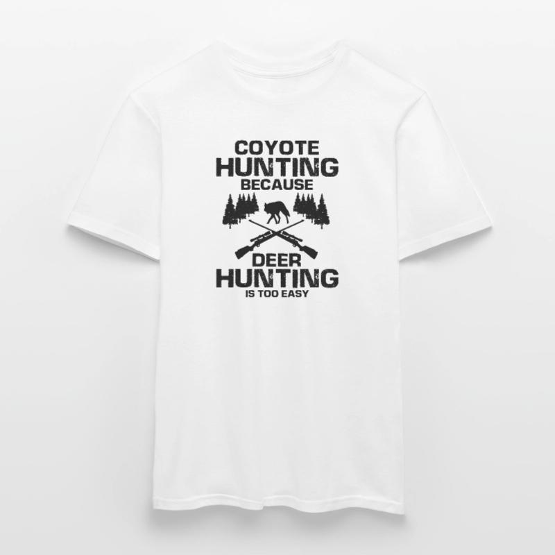 Conception de coyote pour les réacteurs de coyote T-shirt homme
