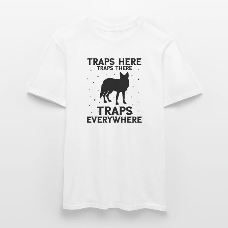 Conception de coyote pour les réacteurs de coyote T-shirt homme