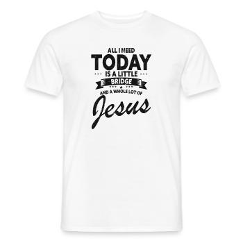 Technicien dentaire pour l’orthodontie et le laboratoire dentaire - T-shirt homme - blanc - Devant - AI Model Male 178 dark (178cm)