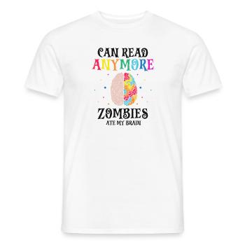 Thérapie de la dyslexie pour le mois de la dyslexie - T-shirt homme - blanc - Devant - AI Model Male 178 dark (178cm)