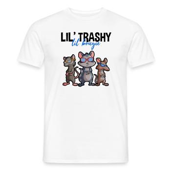 Opossum Design für Possum Fans und Opossum Fans - Männer T-Shirt - Weiß - Vorne - AI Model Male 178 dark (178cm)