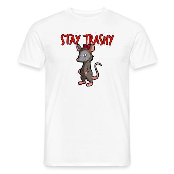 Possum design for opossum lovers and possum - Men's T-Shirt - white - Front - AI Model Male 178 dark (178cm)