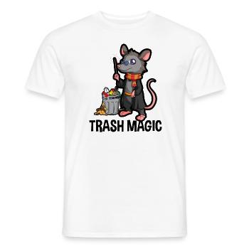 Opossum Design für Possum Fans und Opossum Fans - Männer T-Shirt - Weiß - Vorne - AI Model Male 178 dark (178cm)