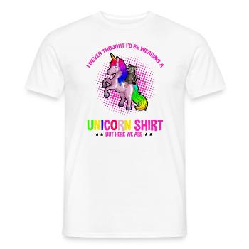 Opossum Design für Possum Fans und Opossum Fans - Männer T-Shirt - Weiß - Vorne - AI Model Male 178 dark (178cm)